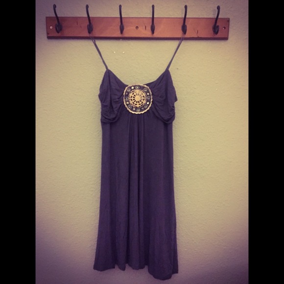 Gray stylish comfy dress!