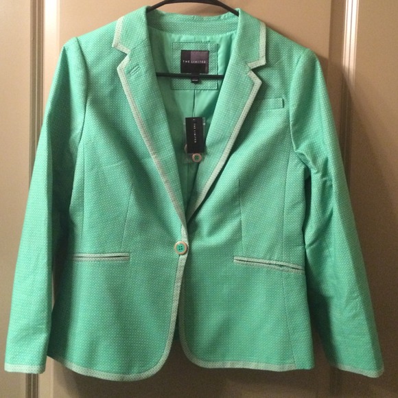 The limited, green blazer. NWT. Never worn.