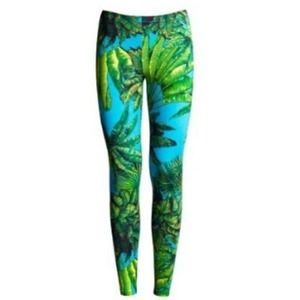 Versace tropical leggings