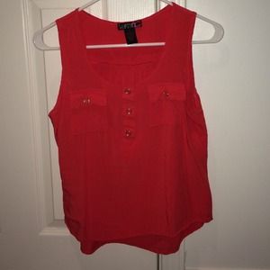 FOREVER 21 RED TANK