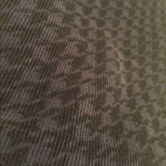 BDG Urban Outfiitter Purple/Black Houndstooth Cord - Picture 2 of 4