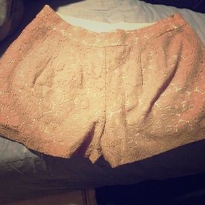 Tan Lacey fall shorts!