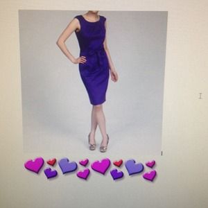 Purple Calvin Klein Dress