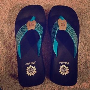 Yellowbox Wedge Flip Flops