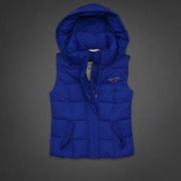 A&F Kids Vest Bright Blue