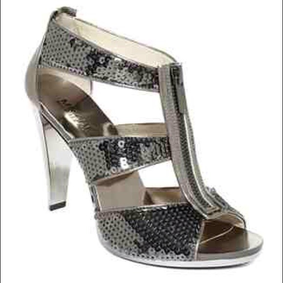 LOWEST🎉4xHP🎉Michael Kors sequin heels - Picture 4 of 4
