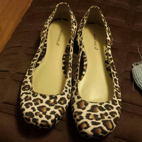 Cheetah print flats