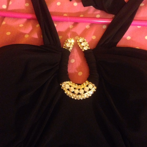 Black bodycon dress - Picture 3 of 3