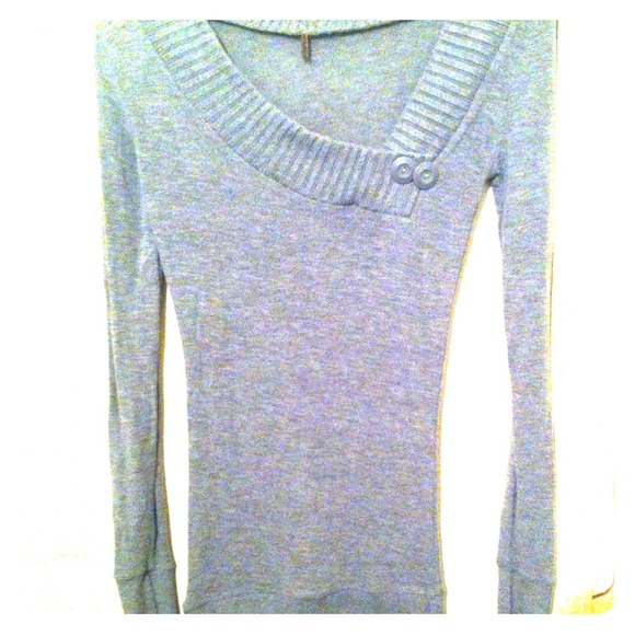 Grey sweater dress so cute with leggings! - Picture 1 of 1