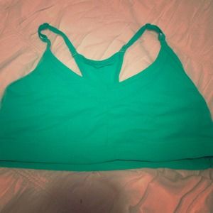 Lorna jane sports bra sz m teal like new