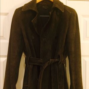 Theory suede car coat. SOLD
