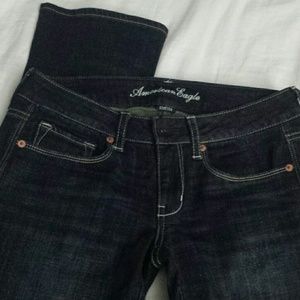 American Eagle skinny kick jeans