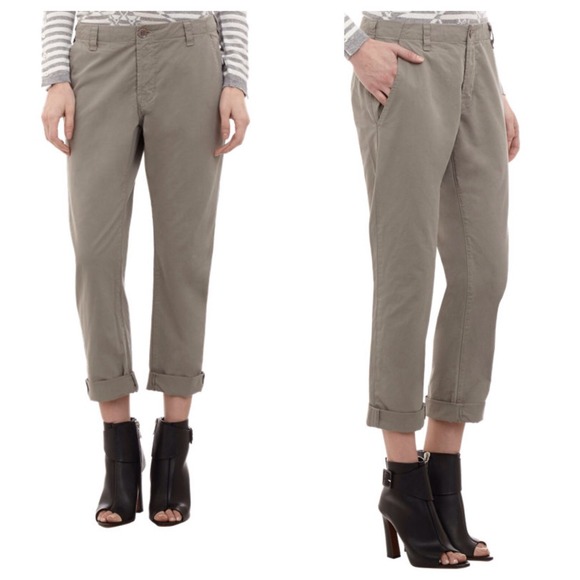 J Brand Gray Cotton Tapered Pants (ALL SIZE)