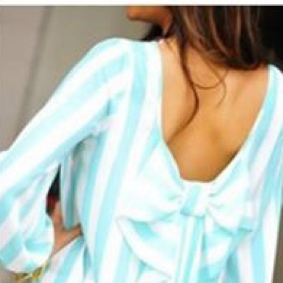 Bow Back Shirt