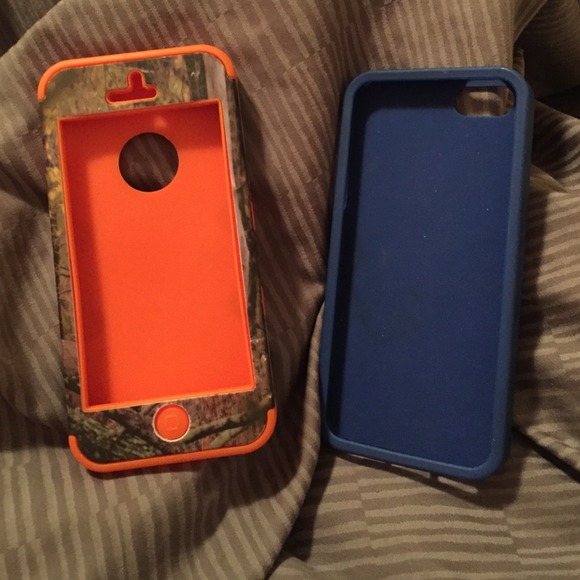 Two iPhone 5 cases like new