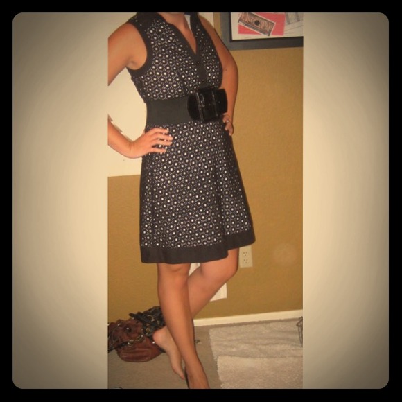Black aislet dress