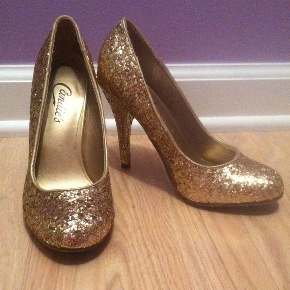 Gold heels