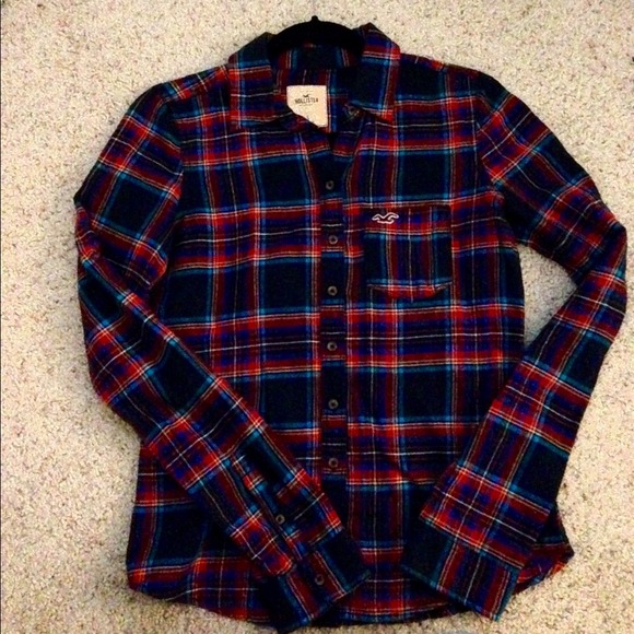Hollister long sleeve flannel