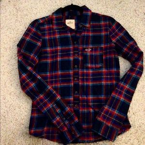 Hollister long sleeve flannel