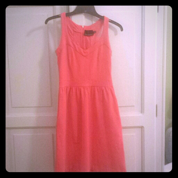 Salmon Cocktail Racerback Dress