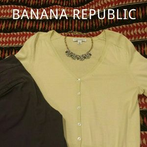 BANANA REPUBLIC SILK CASHMERE SWEATER