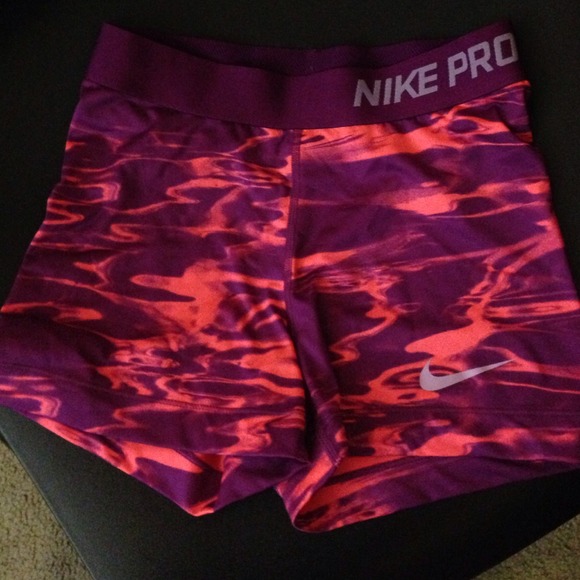 Nike pro spandex shorts