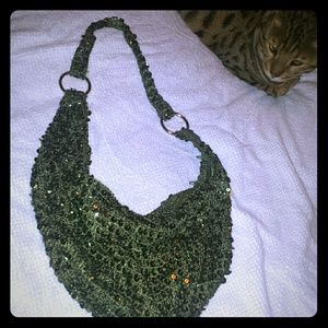 Aldo  glitzy slouchy handbag
