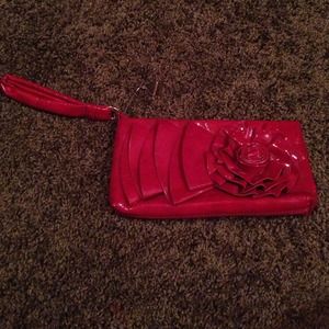 Red Big Buddha Clutch