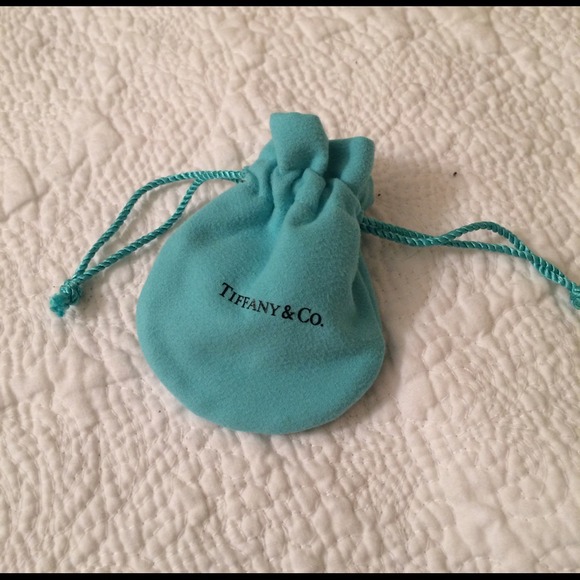Tiffany & co jewelry pouch