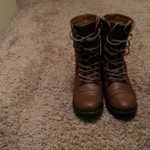Madden girl combat boots