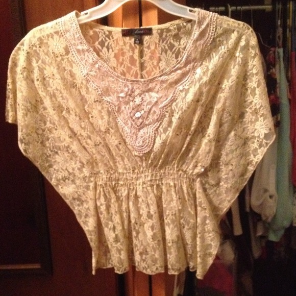 Sequin dress shirt