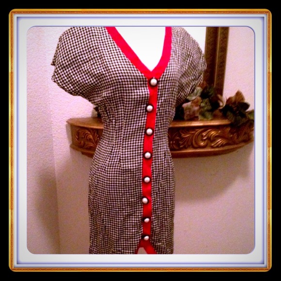 Vintage Checkered Dress.. Never Worn...