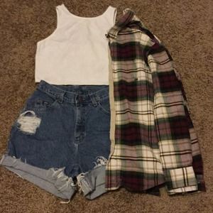 Oversized flannel