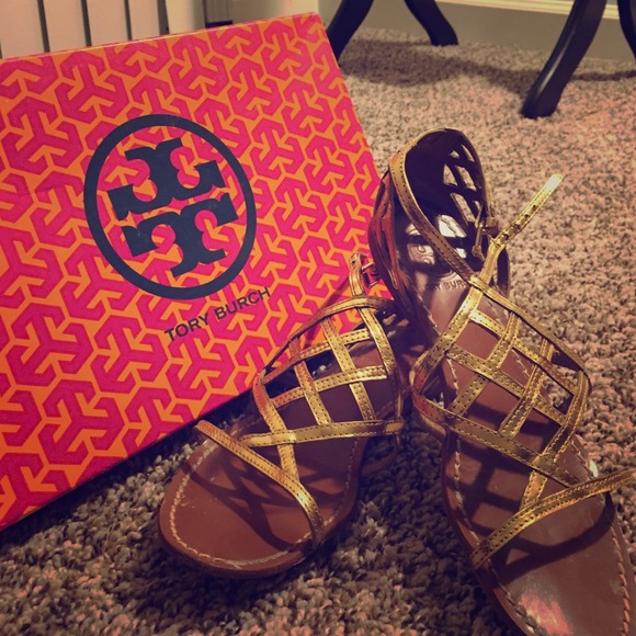 Tory Burch gladiators sandals (Amelie collection)