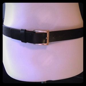 Vintage Black leather belt