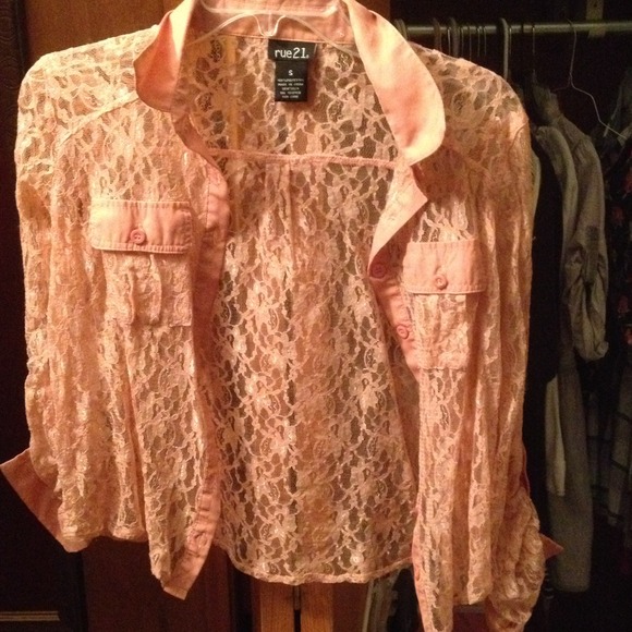 Rue 21 lace button up