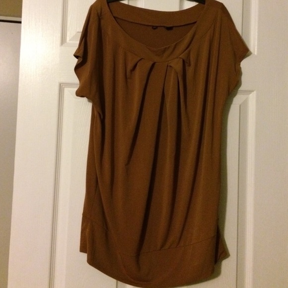 Brown blouse