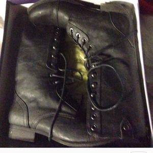 Black Steve Madden Boots