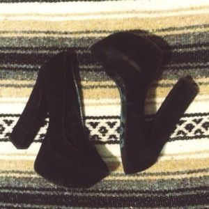 Nasty Gal Black Heels