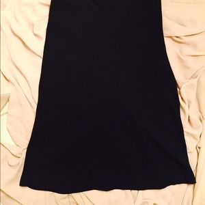 Black Flare Skirt looks great with boots!