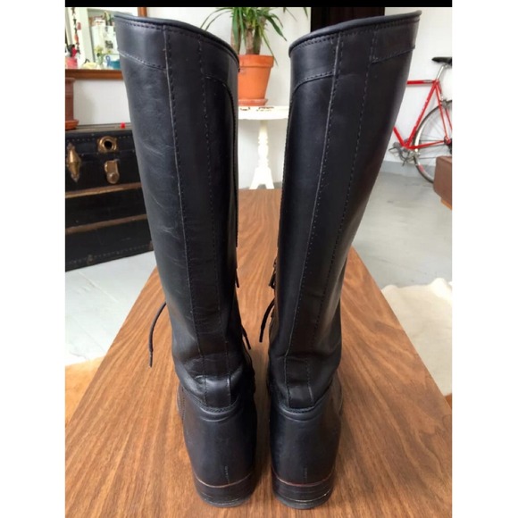 🔱SOLD 🔱👑Frye Melissa Lace Up Riding Boot - Picture 3 of 4