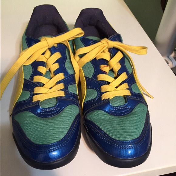 Pumps Green/Yellow sneaker