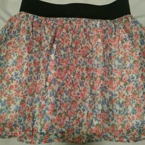 Floral skirt!