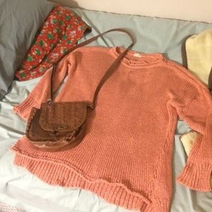 Rare brandy Melville sweater pink color