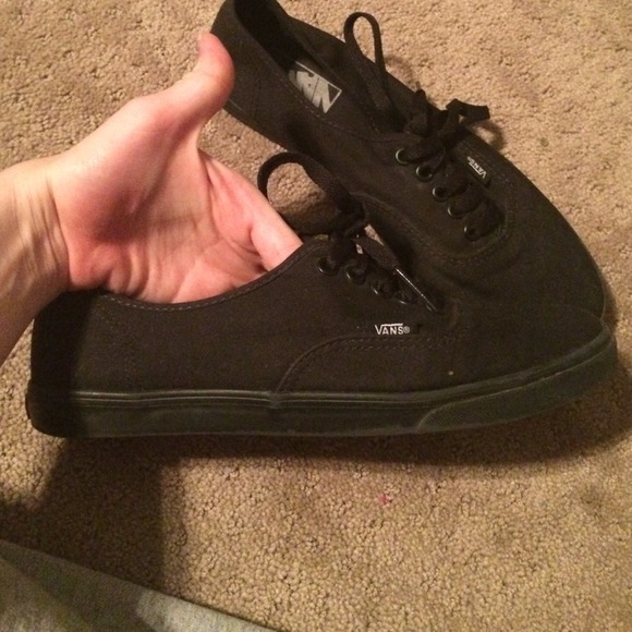 All black vans