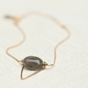 Free People Marida Vv Stone Bracelet