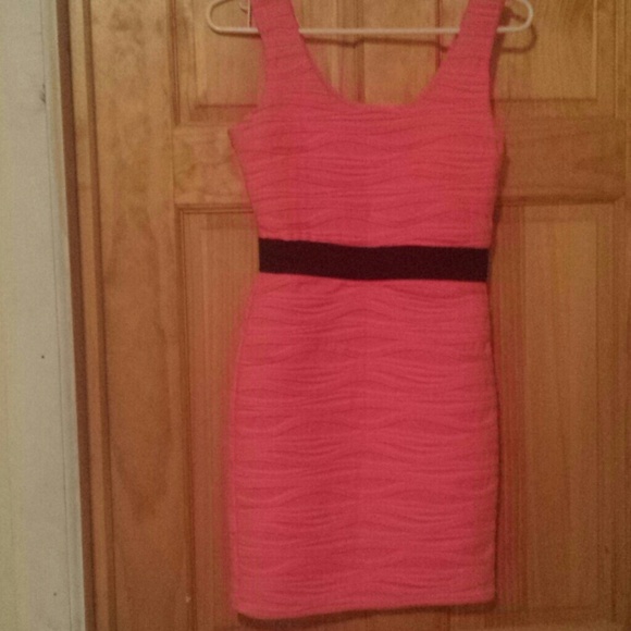 Forever 21 Neon Pink Dress Size S/P - Picture 2 of 4