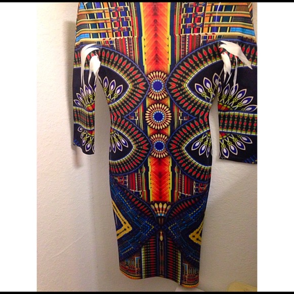 Reversible bandage dress