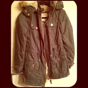 YMI dark green anorak jacket