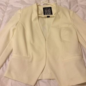 White blazer.